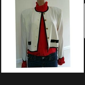 Vintage Cropped Blazer